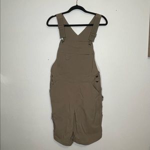 Duluth Trading Co. Women's Heirloom Gardening Short Overalls - Size Small